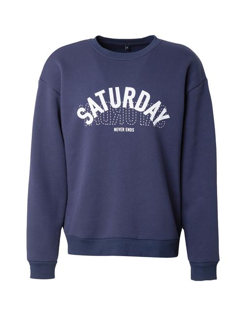 Trendyol Sweatshirt  indigo / hvid