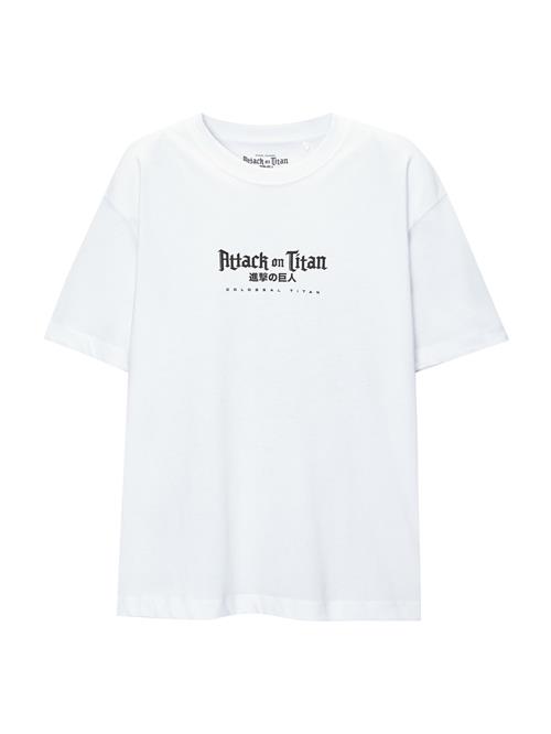 Pull&Bear Bluser & t-shirts  grå / sort / hvid