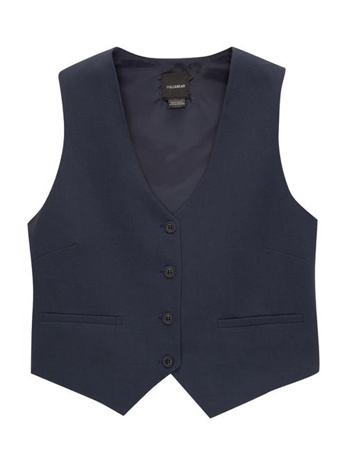 Pull&Bear Jakkesætsvest  navy