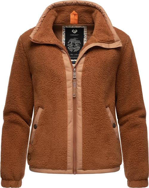 Se Ragwear Fleecejakke 'Nordicka'  karamel / cognac ved About You