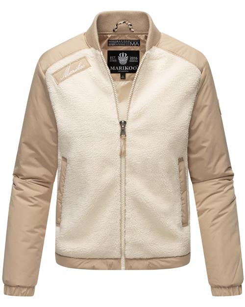 MARIKOO Overgangsjakke 'Sayoo'  beige / lysebeige