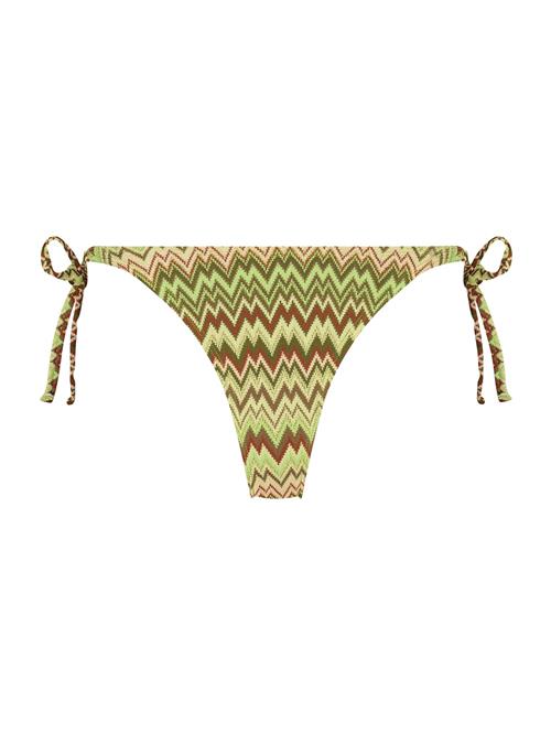 Hunkemöller Bikinitrusse 'Alcapulco'  beige / rustbrun / khaki / kiwi