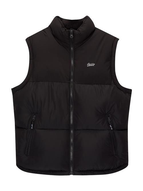 Pull&Bear Vest  sort / hvid