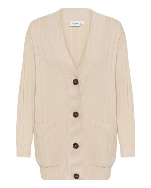 SAINT TROPEZ Cardigan 'Fumiko'  creme