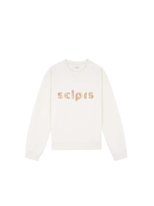 Se Scalpers Sweatshirt  beige / naturhvid ved About You