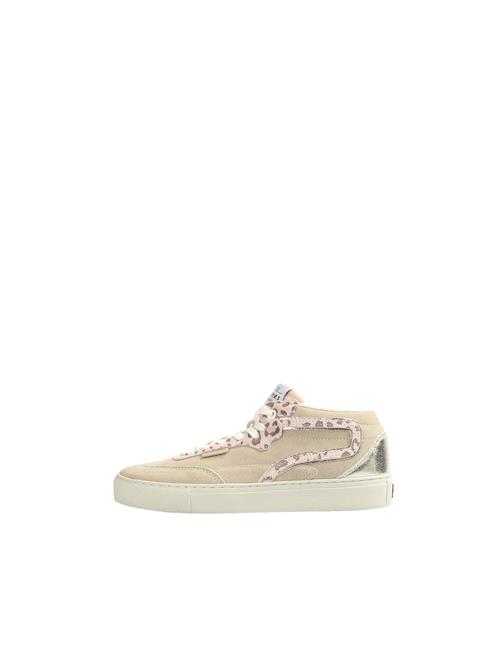 Scalpers Sneaker high  beige / guld / pink / lyserød