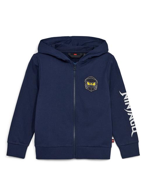 LEGO® kidswear Sweatjakke 'LWSCOUT 104'  mørkeblå / gul / sort / hvid