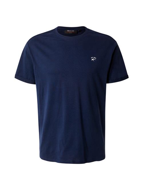 Se INDICODE JEANS Bluser & t-shirts 'Kloge'  navy / hvid ved About You