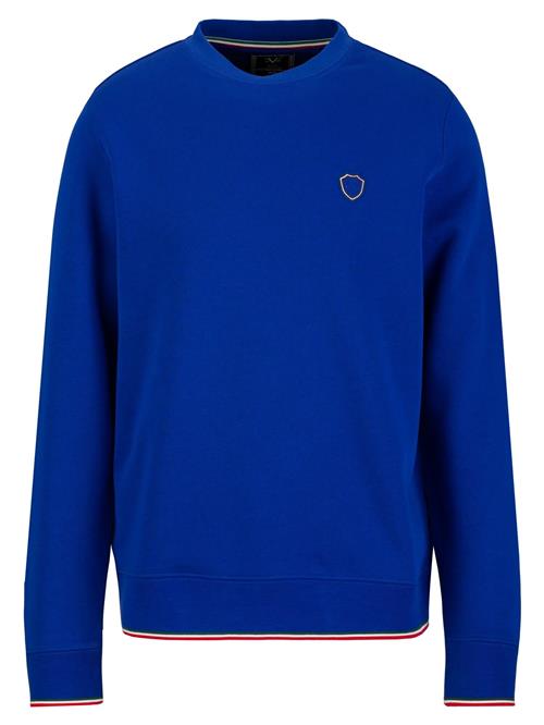 Se 19V69 ITALIA Sweatshirt 'SAMU'  koboltblåt / lysegul ved About You