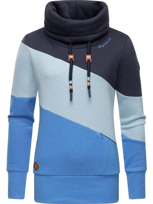 Se Ragwear Sweatshirt 'Rumika'  blå / pastelblå / brun / sort ved About You