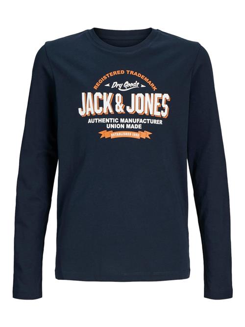 Jack & Jones Junior Shirts  marin / orange / hvid