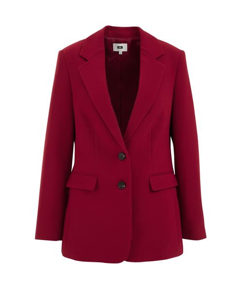 Se WE Fashion Blazer  rød / merlot ved About You