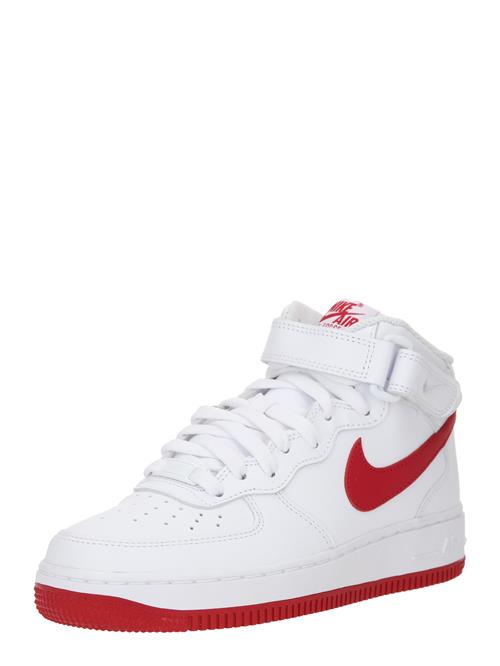 Se Nike Sportswear Sneaker high 'Air Force 1 07'  rød / hvid ved About You