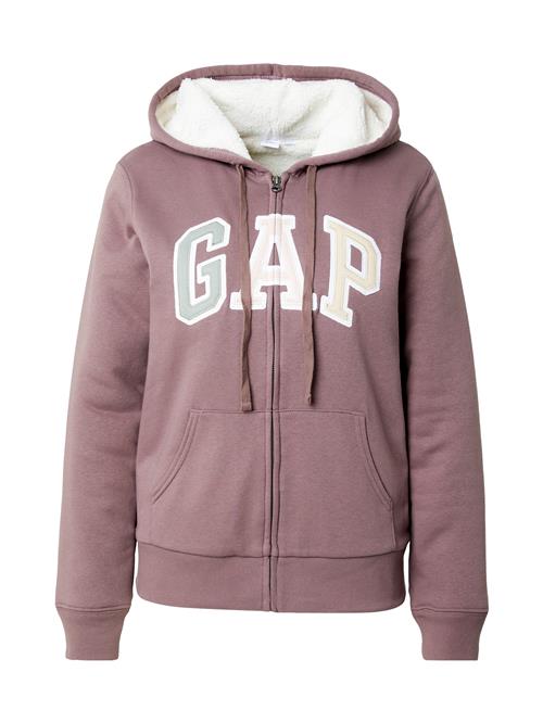 GAP Sweatjakke  pastelgrøn / pastelpink / hvid