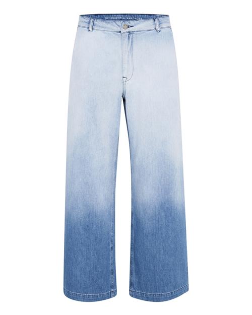 Se My Essential Wardrobe Jeans 'Malo'  blue denim / hvid ved About You