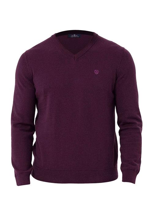 Jimmy Sanders Pullover  aubergine / bær