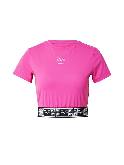 19V69 ITALIA Shirts 'ANNA'  pink / sort / offwhite