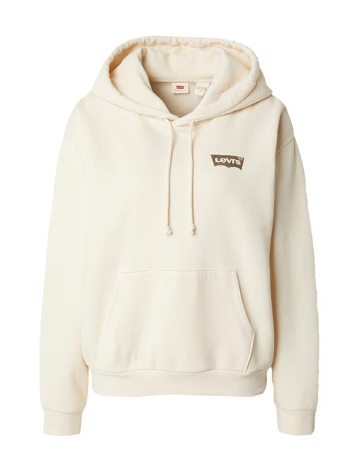 LEVI'S ® Sweatshirt  brun / hvid