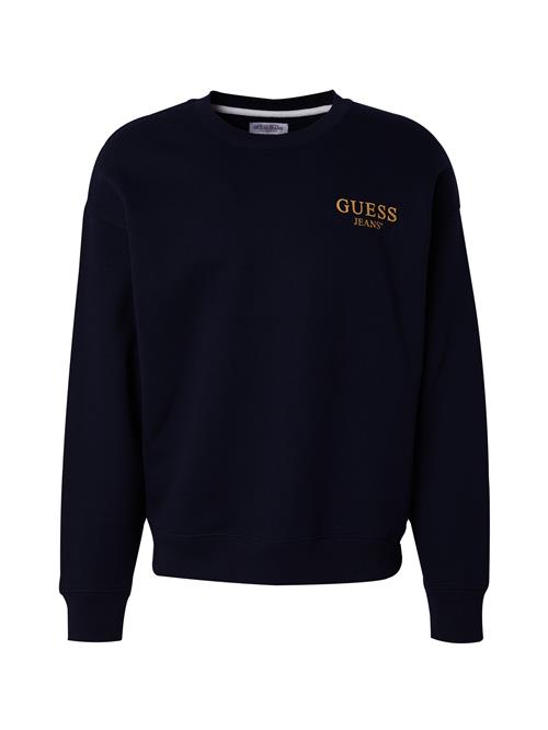 GUESS JEANS Sweatshirt  marin / guld