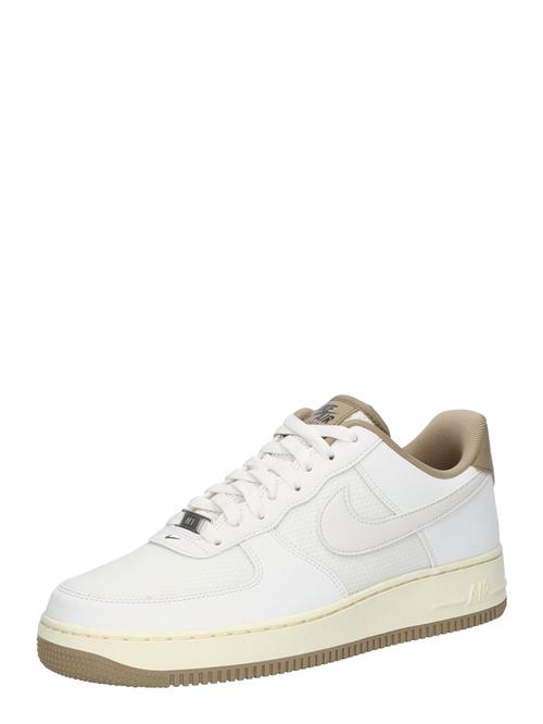 Nike Sportswear Sneaker low 'AIR FORCE 1 '07 LV8'  mørkebeige / hvid