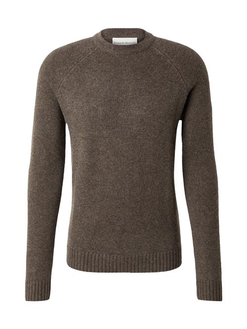 Bruun & Stengade Pullover 'Caspian'  mørkebrun