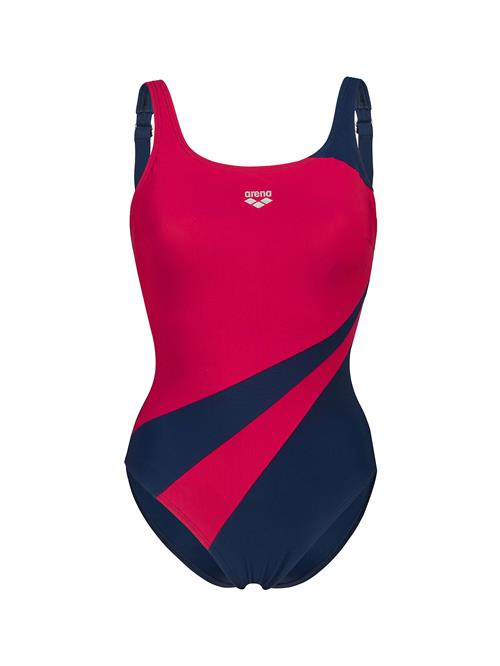 ARENA Sportsbadedragt 'SHAPEWEAR LILI C-CUP'  navy / sølvgrå / blodrød