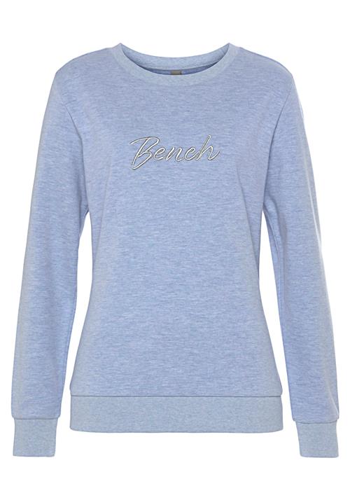 BENCH Sweatshirt  lyseblå / sølv