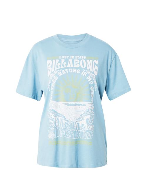 BILLABONG Shirts 'LOST IN BLISS'  lyseblå / grøn / hvid