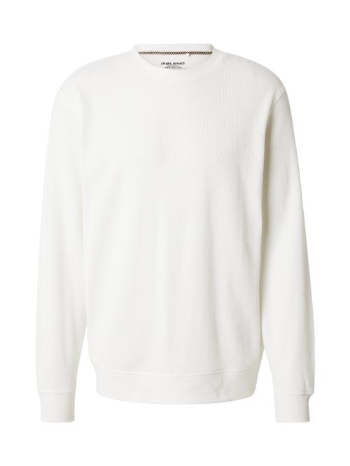 Se BLEND Sweatshirt  mørkeblå / æggeskal ved About You