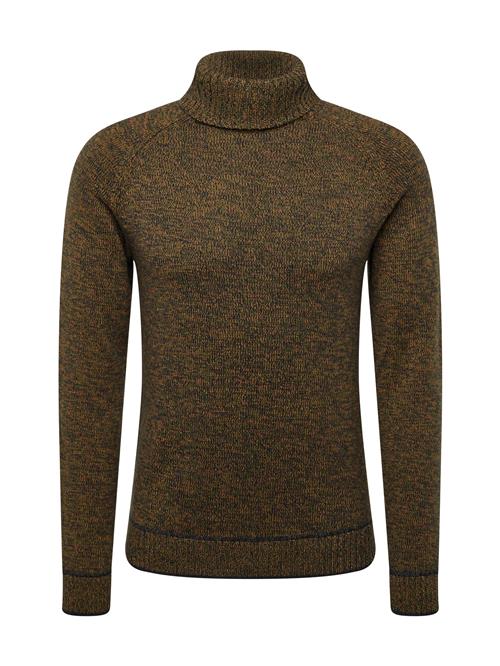 BLEND Pullover  brun / gran / abrikos