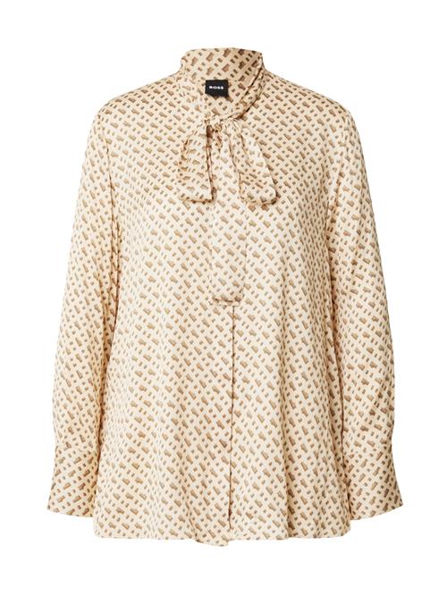 BOSS Bluse 'Bitoa'  beige / brun