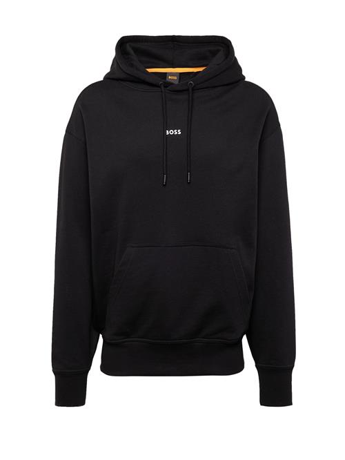 BOSS Sweatshirt  sort / hvid