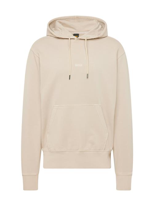 BOSS Sweatshirt 'We_Dye'  lysebeige