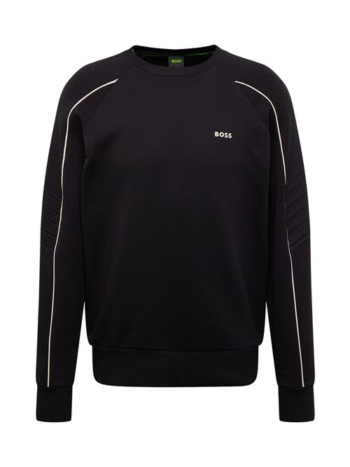 BOSS Sweatshirt 'Salbo 1'  sort / hvid