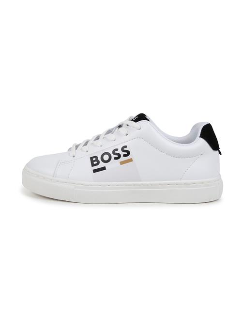 BOSS Sneakers  lysebrun / sort / hvid