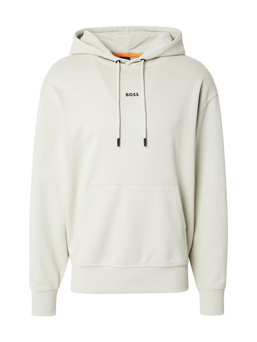 BOSS Sweatshirt  ecru / sort