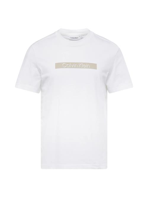 Calvin Klein Bluser & t-shirts  mørkebeige / hvid