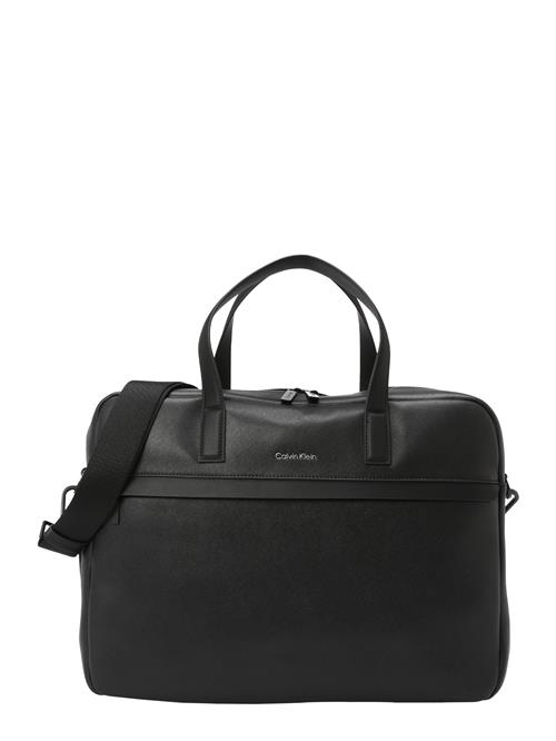 Calvin Klein Laptoptaske 'MUST'  sort / sølv