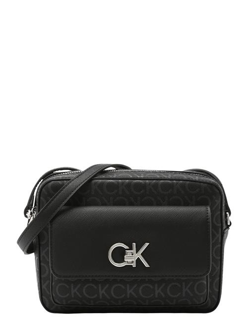 Calvin Klein Skuldertaske  grå / sort