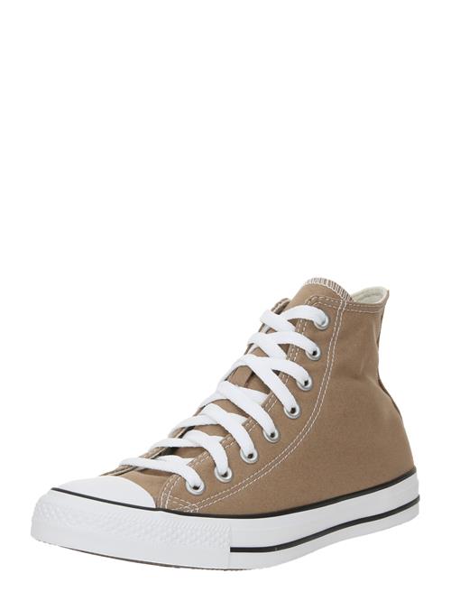 CONVERSE Sneaker high  lysebrun / sort / hvid