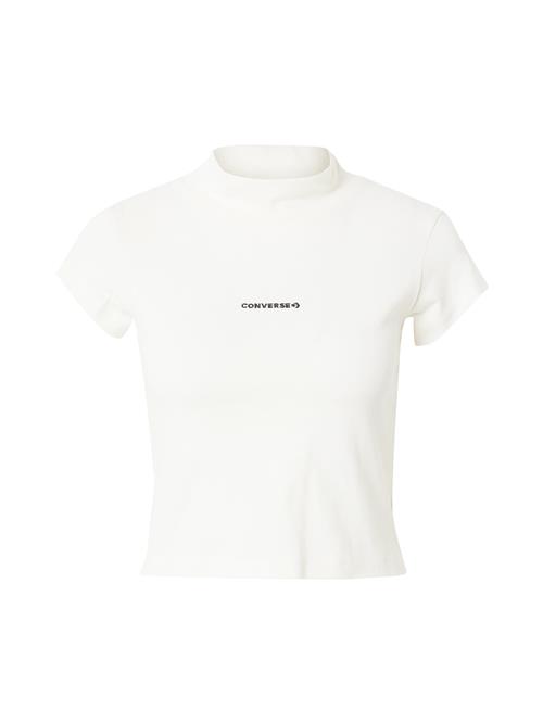 Se CONVERSE Shirts 'WORDMARK'  elfenben / sort ved About You