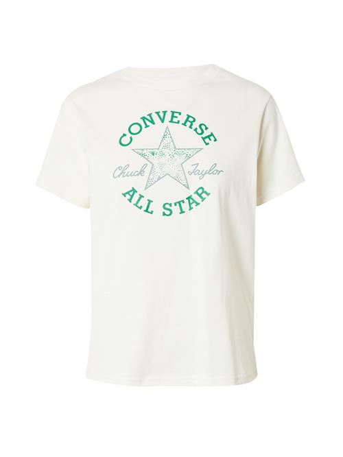 Se CONVERSE Shirts 'Chuck Taylor'  lysebeige / grøn / mint ved About You