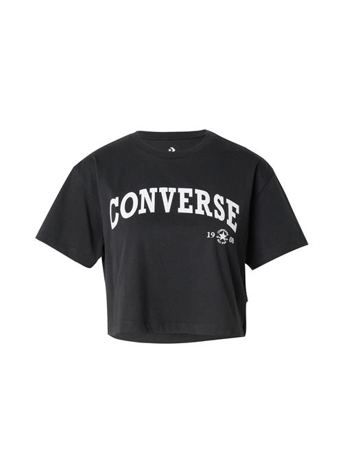 CONVERSE Shirts 'Retro Chuck'  sort / hvid