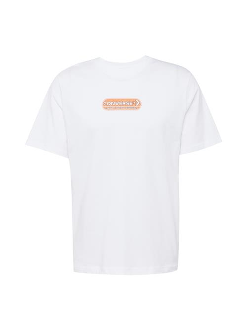 CONVERSE Bluser & t-shirts 'CLASSIC SKATEBOARDING'  lyseorange / sort / hvid