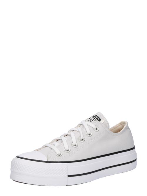 CONVERSE Sneaker low 'CHUCK TAYLOR ALL STAR'  lysegrå / hvid