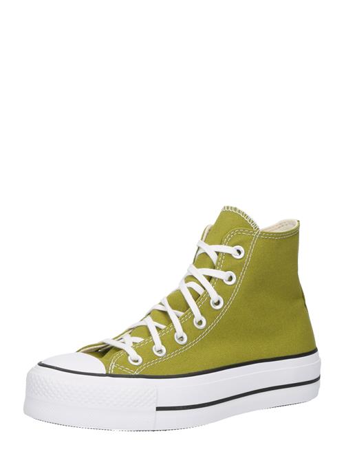 Se CONVERSE Sneaker high 'CHUCK TAYLOR ALL STAR LIFT'  kiwi / sort / hvid ved About You