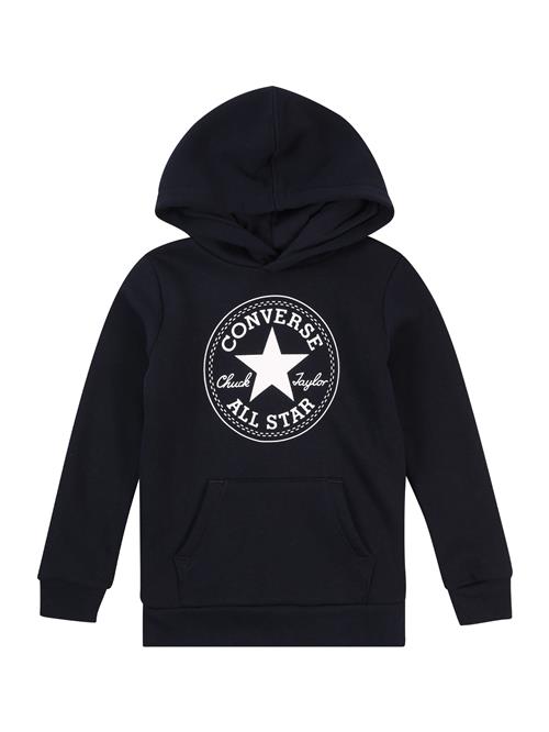 Se CONVERSE Sweatshirt  marin / hvid ved About You