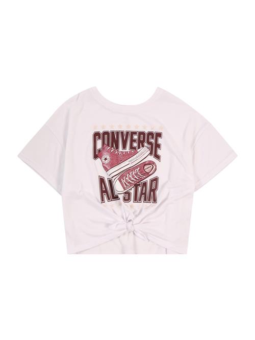 CONVERSE Bluser & t-shirts  vinrød / hvid