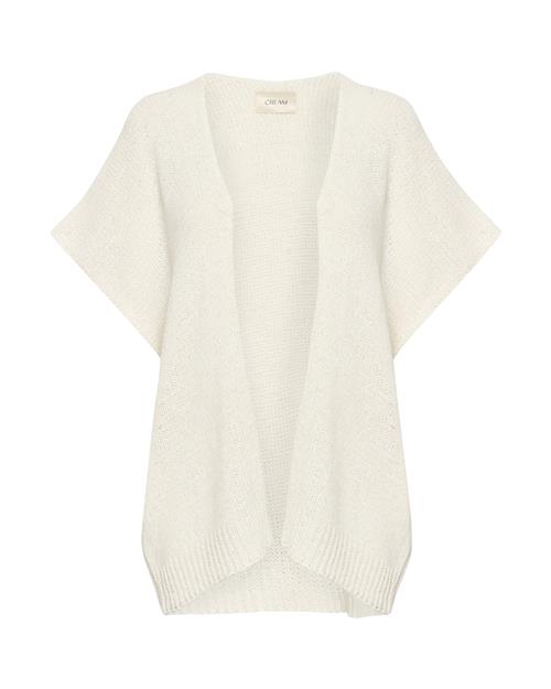 Se Cream Cardigan 'Eman'  hvid ved About You