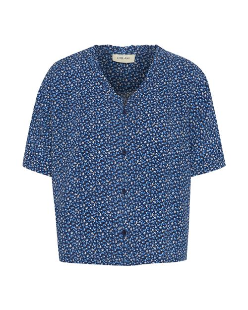 Cream Bluse 'Tiah'  blå / navy / hvid